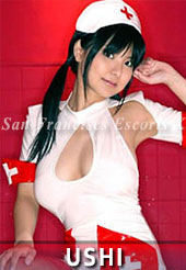 Ushi is one seductive call girl San Jose has